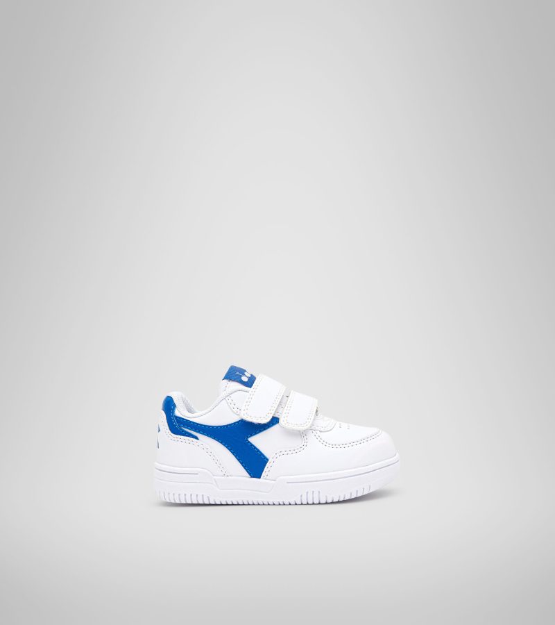 Diadora sneaker white with blue and velcro