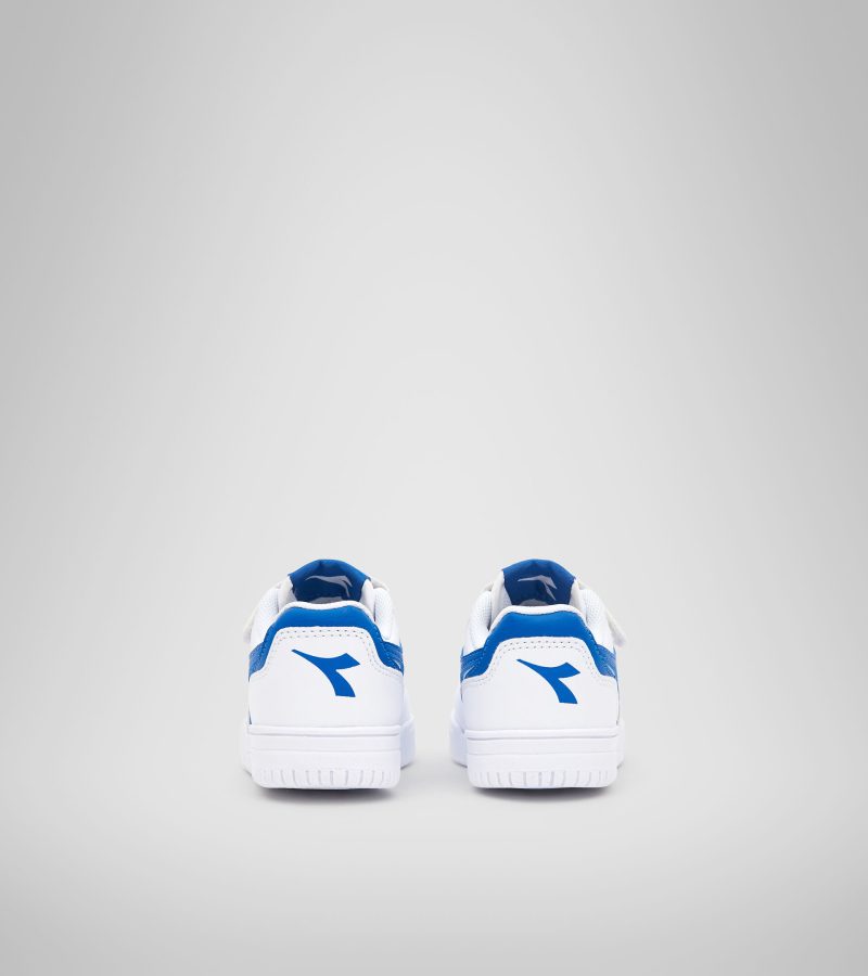 Diadora sneaker white with blue and velcro