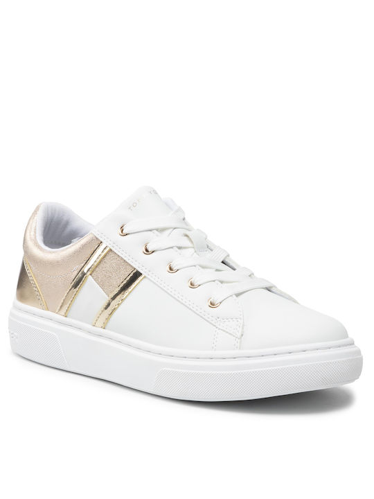 fixedratio 20220520175943 tommy hilfiger paidiko sneaker gia koritsi leyko t3a4 32156 1383 x048