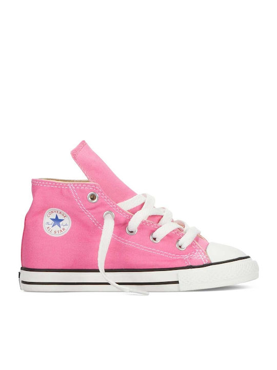 fixedratio 20220520163614 converse paidiko sneaker high chuck taylor high c inf gia koritsi roz 7j234c