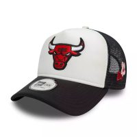 20250402134430_chicago_bulls_nba_flower_black_9forty_a_frame_trucker_adjustable_cap